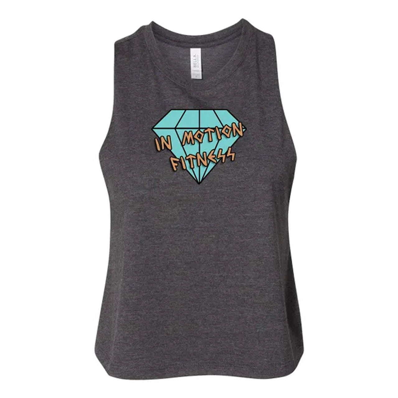 In Mo Diamond Ladies Crop Tank