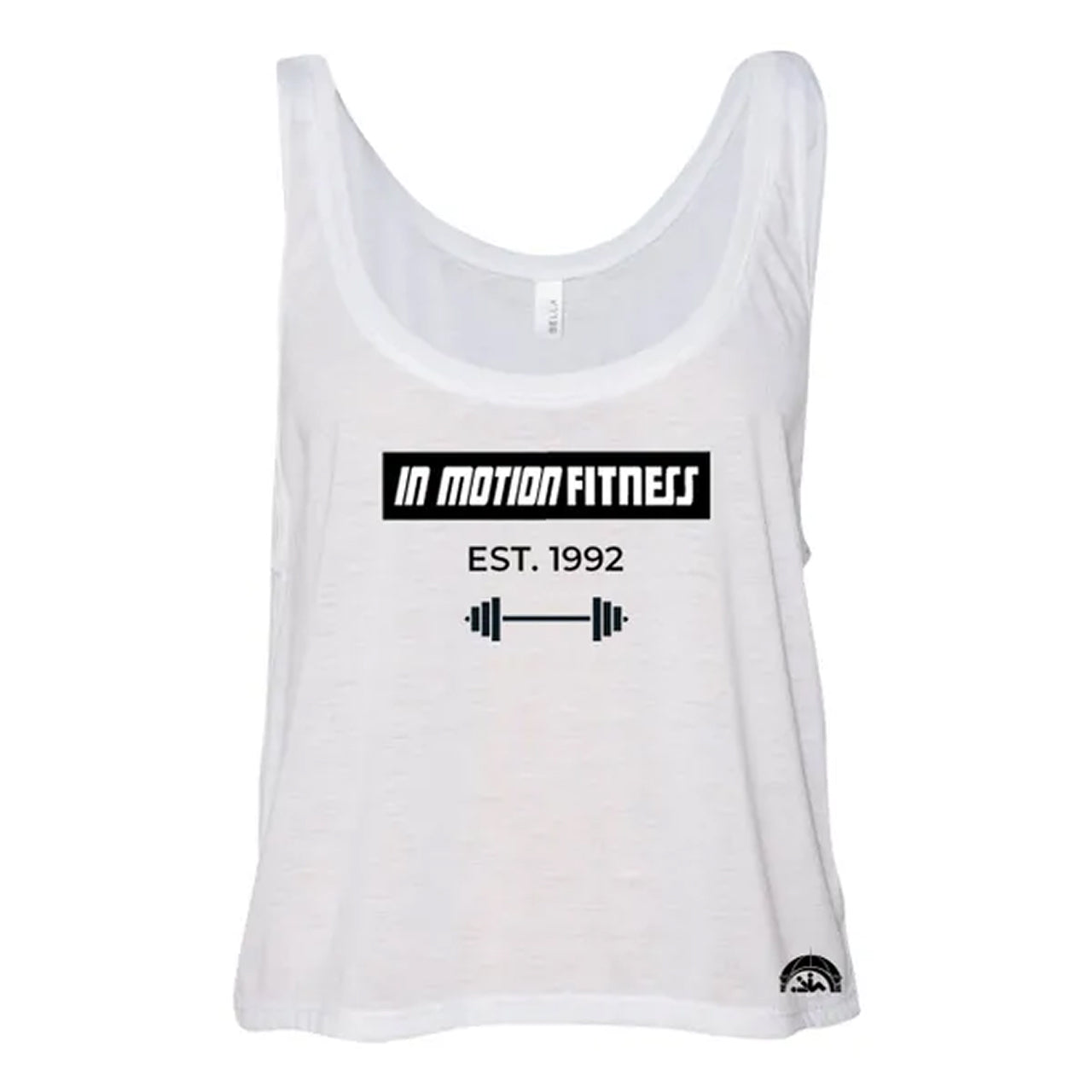 In Mo Est Ladies Boxy Crop Top