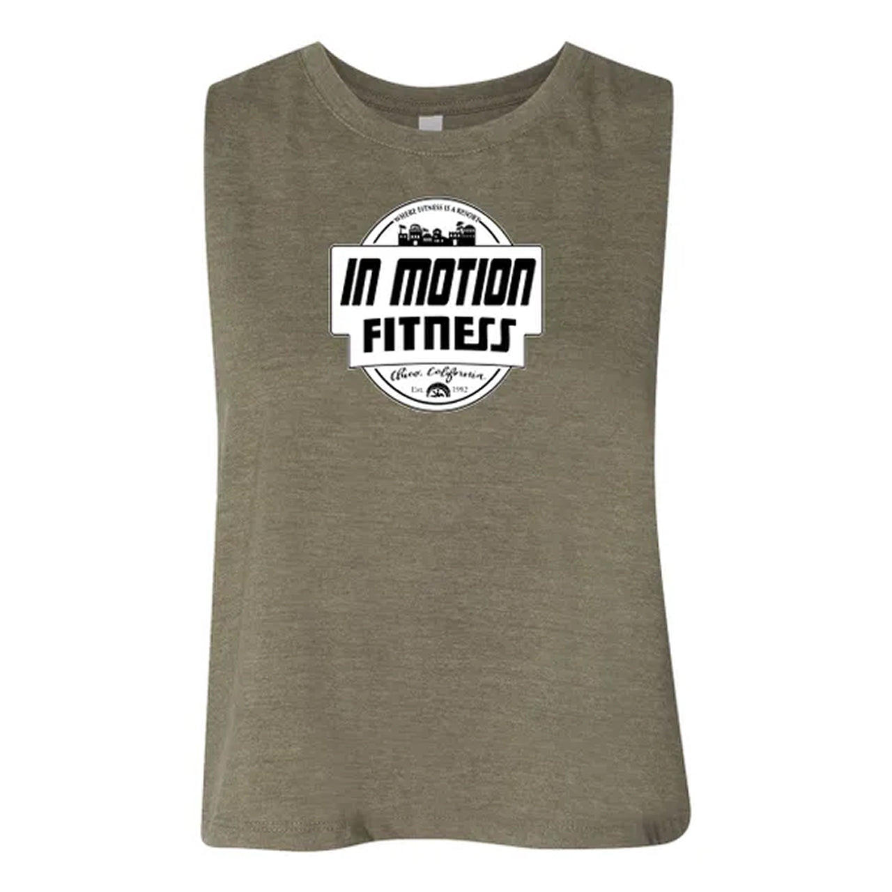 In Mo Resort Ladies Crop Tank