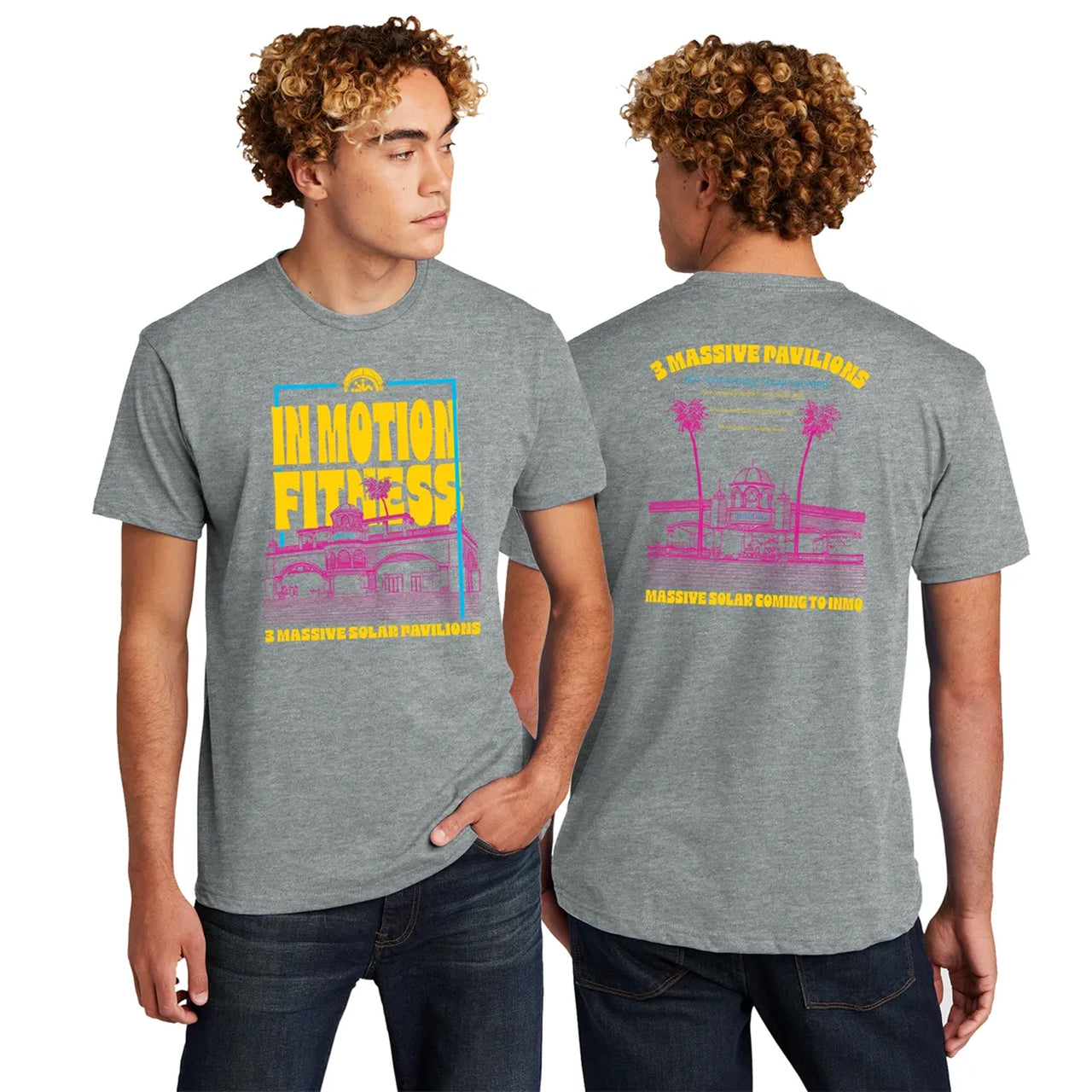 In Mo Solar Pavilions Unisex Crew tee