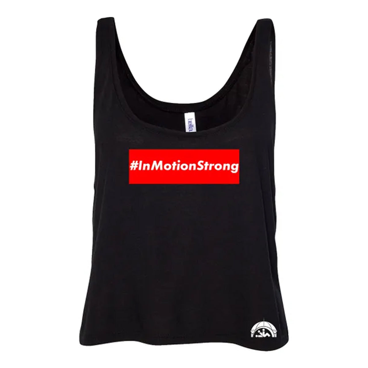 #InMotionStrong Ladies Boxy Crop Top