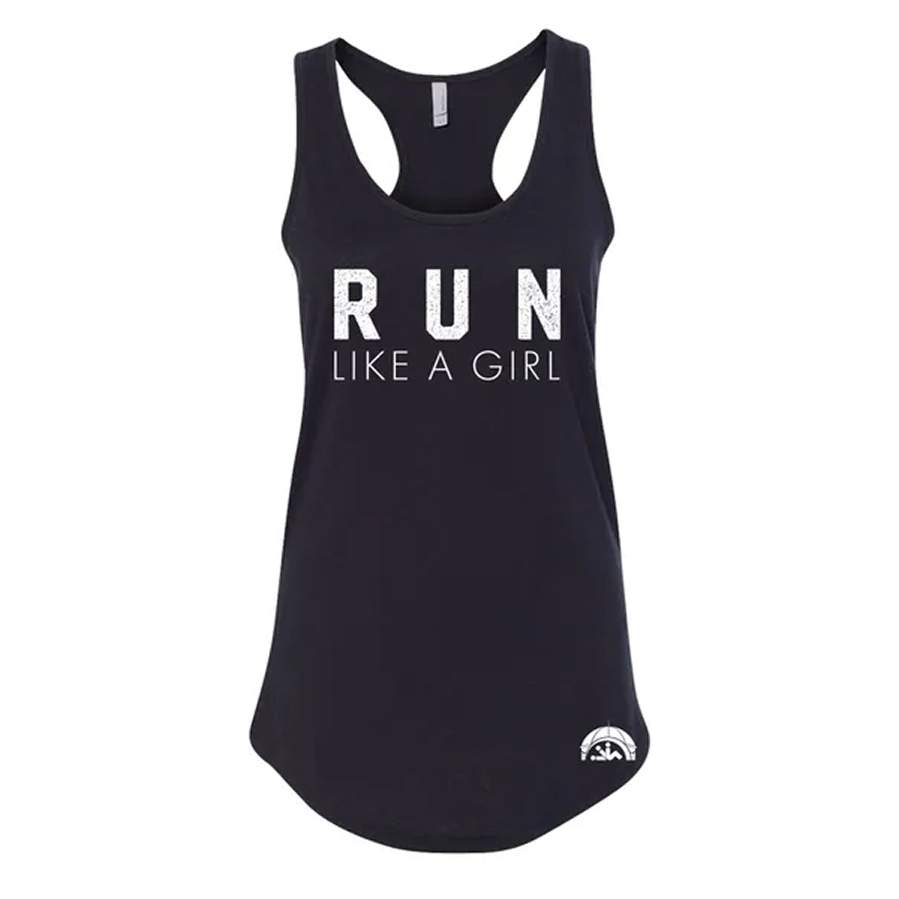 RUN Like a Girl Racerback Tank