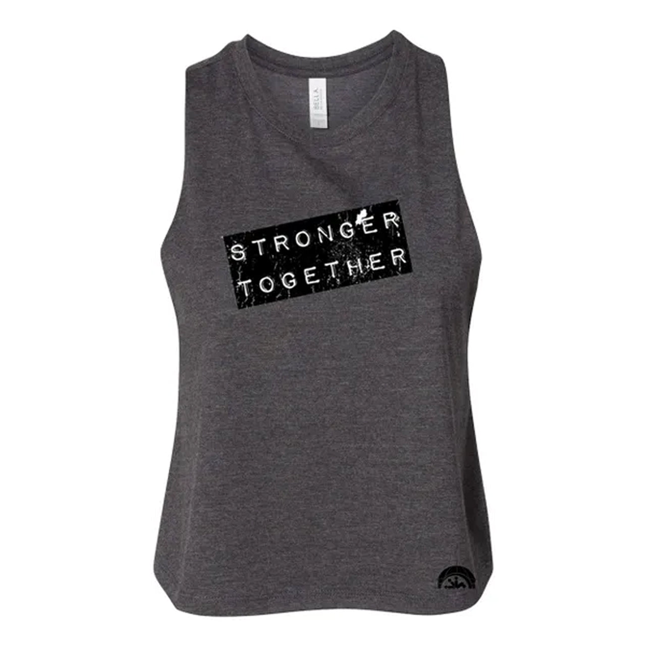 Stronger Together Ladies Crop Tank
