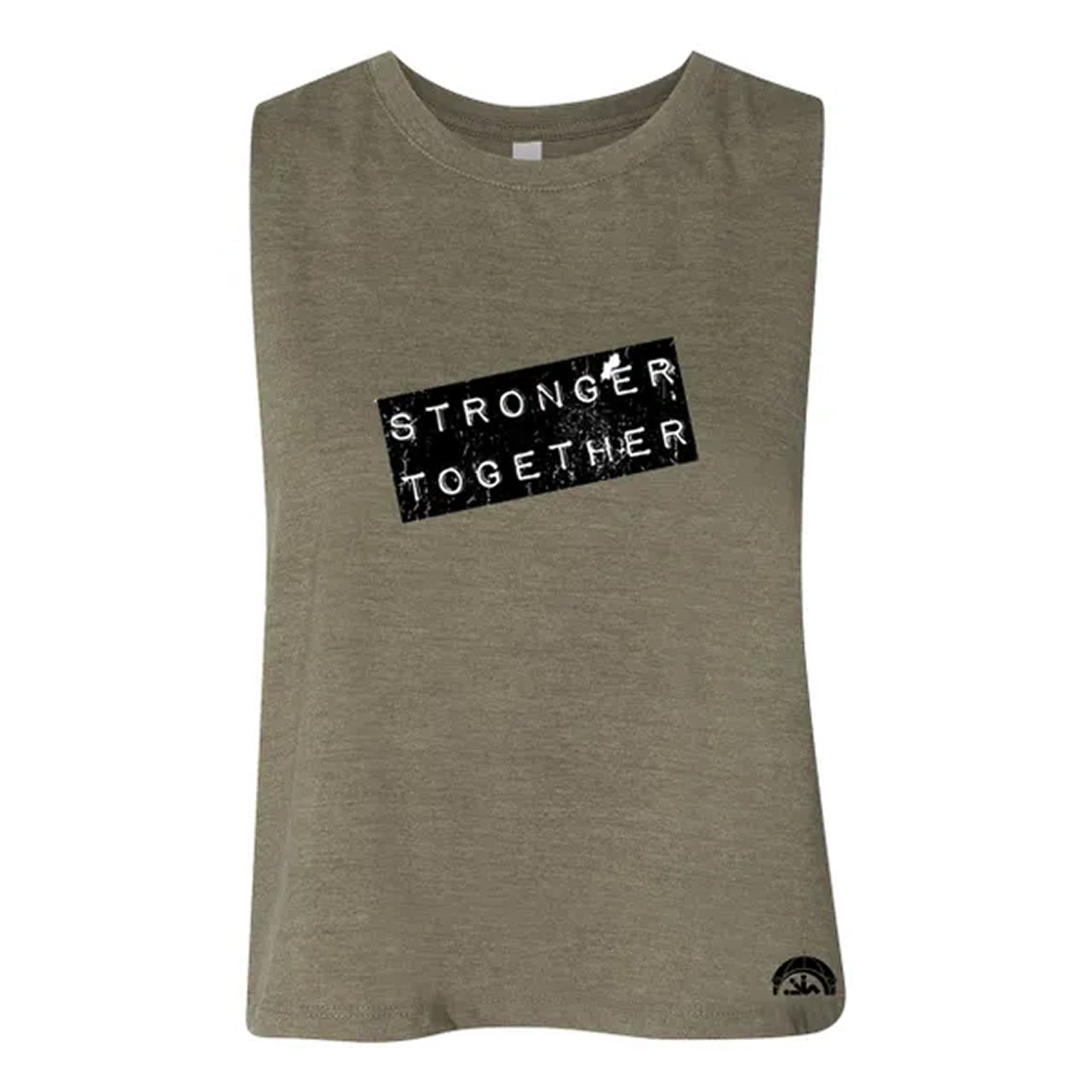 Stronger Together Ladies Crop Tank