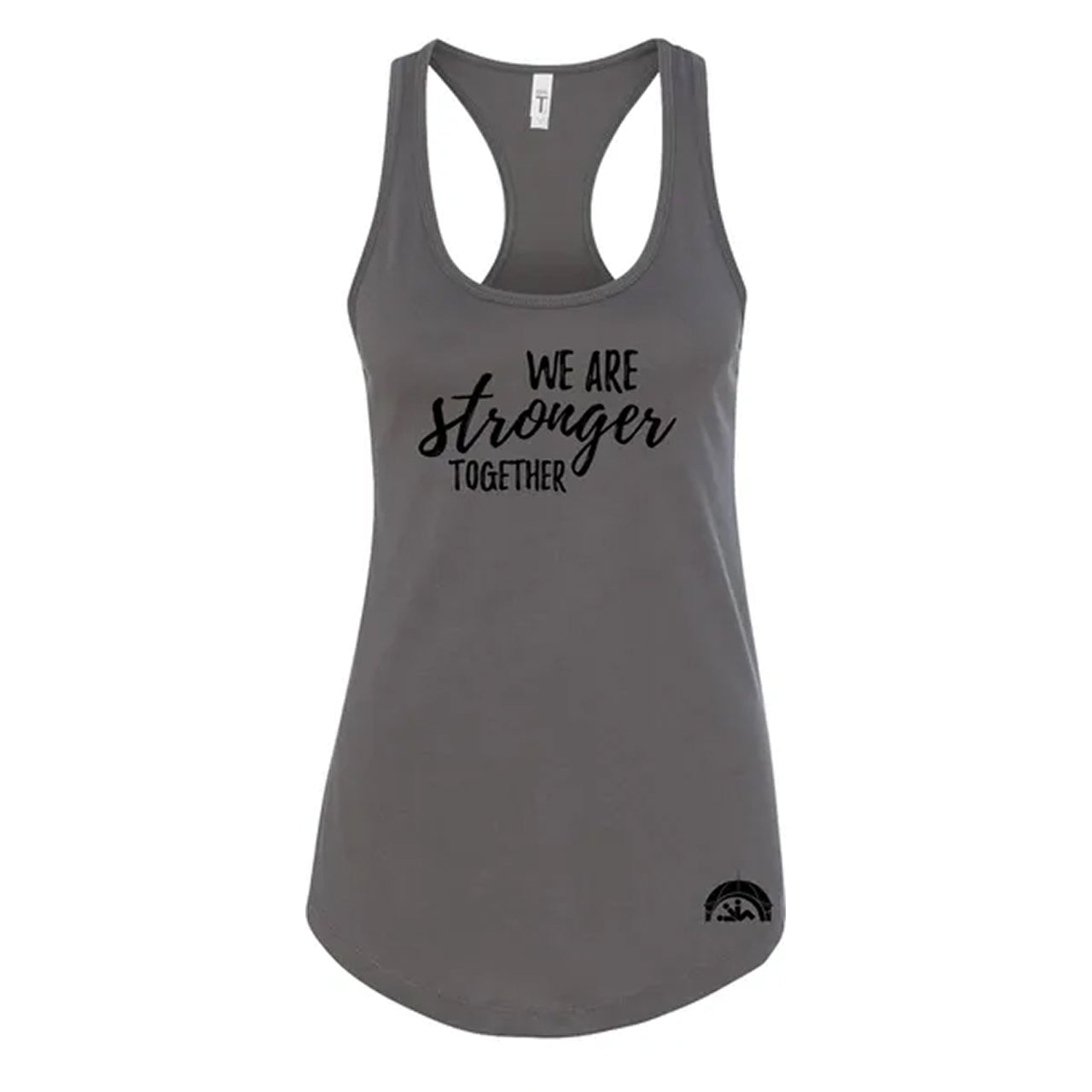 We Are Stronger Ladies Racerback Tank