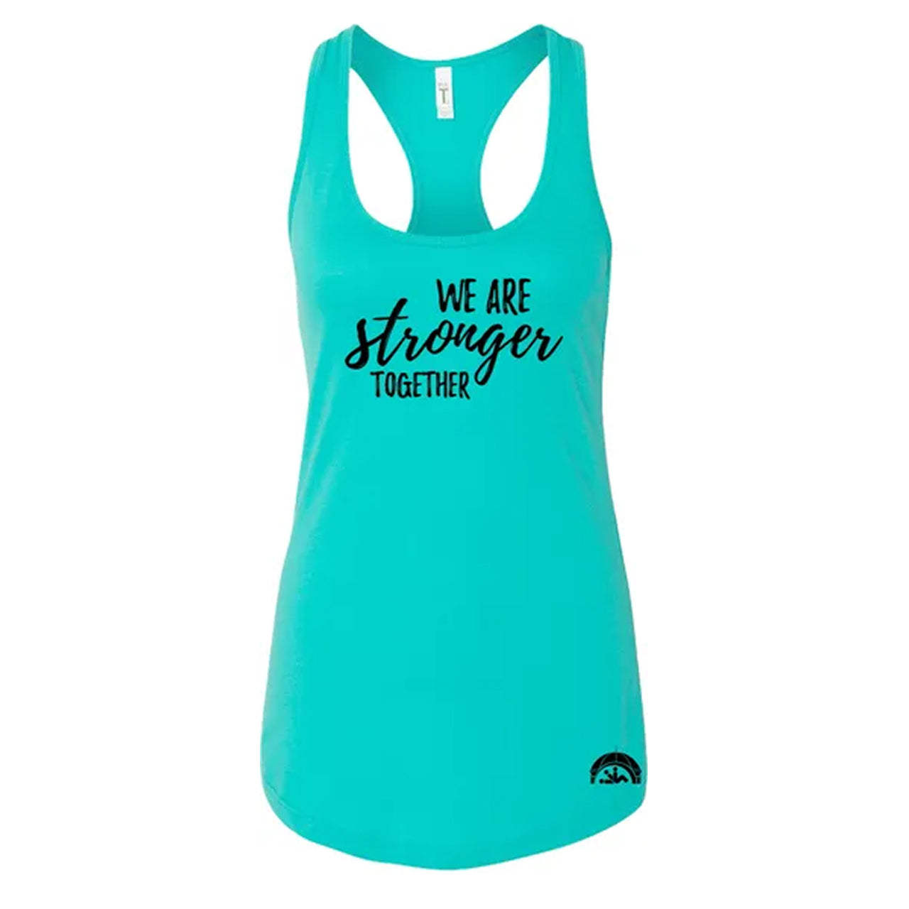 We Are Stronger Ladies Racerback Tank