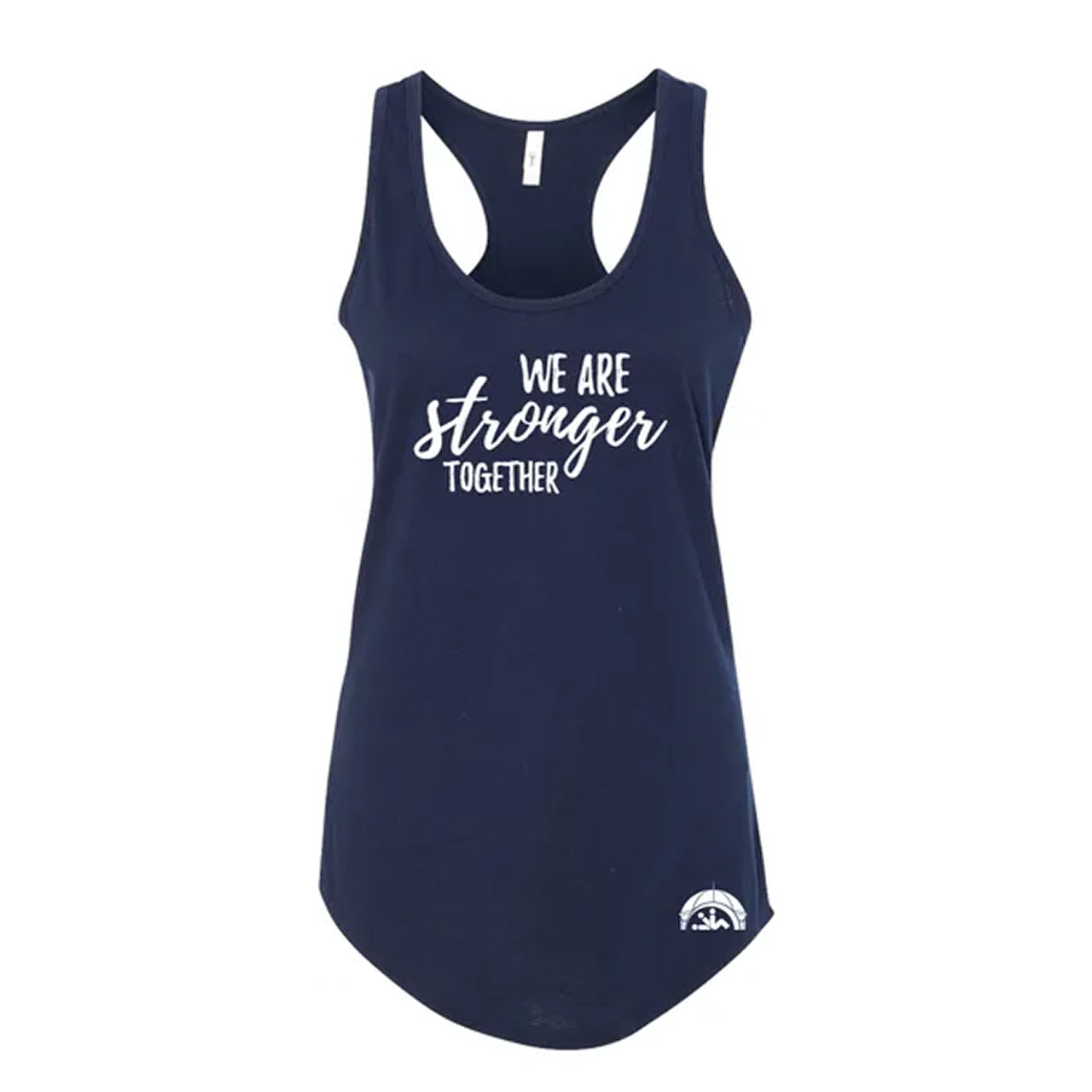 We Are Stronger Ladies Racerback Tank